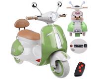 Klasszikus elektromos robogó gyerekeknek - zöld