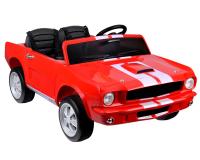 Akkumulátoros KÉTSZEMÉLYES gyerek autó SHELBY GT 350 classic - piros