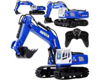 Távirányítós lánctalpas kotrógép- Kék