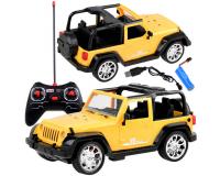 Távírányítós terepjáró sárga színben 1:16 arányú