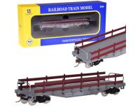 Nyitott szállítókocsi H0 vasúti modellhez 1:87