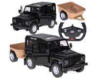 Rastar távirányítós autó Land Rover Defender 1:14 - fekete