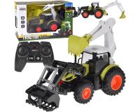 Távirányítású traktor, kotrógép, buldózer, távirányítóval