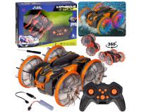 Kétéltű autó 2 az 1-ben kaszkadőr autó távirányítóval - narancssárga