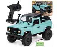 Távirányítós autó LAND ROVER Defender 90 4x4 - Zöld