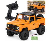 Távirányítós autó LAND ROVER Defender 90 4x4 - Narancssárga