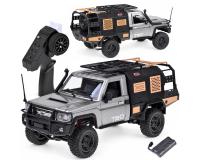 Toyota Land Cruiser távirányítós autó - Ezüst színben