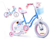 RoyalBaby STAR GIRL lány kerékpár 14 " - kék