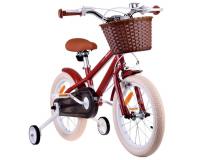RoyalBaby Bicycle 16" MACARON vintage gyerekbicikli - piros