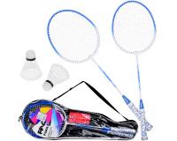 Tollaslabda szett cipzáras tokban - kék