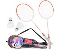 Tollaslabda szett cipzáras tokban - narancssárga