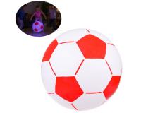 Felfújható LED labda gyerekeknek 67 cm – Könnyű, világító, tökéletes játékhoz - piros