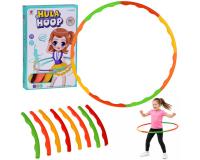 Hula karika gyerekeknek és felnőtteknek - összecsukható, átmérője 84 cm