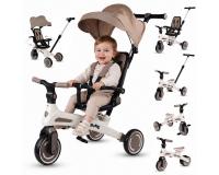 Gyermek tricikli Tiny Bike - bézs