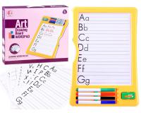 Betűíró mágneses tábal + filccel és szivaccsal - oktatójáték