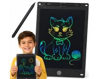 Grafikus tábla LCD képernyő 12" - interaktív rajztábla - fekete