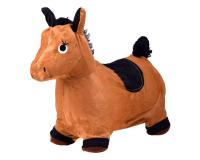 Felfújható barna ugráló ló gyerekeknek