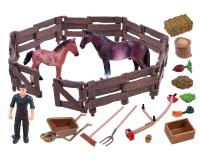 Lovas figura készlet  kiegészítőkkel - B modell