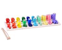 Oktatási fa számolós játék mágneses horgászbottal