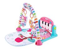 Interaktív gyermek játékszőnyeg - rózsaszín