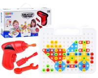 Szerszámosláda 268 elemből álló csavarozható elemmel