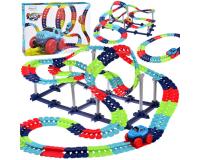 Hosszú, hajlékony kocsipálya - 291 elemet tartalmaz