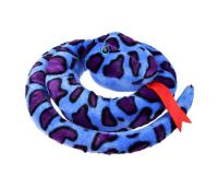 160 cm-es plüss boa - kék