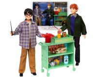 Harry Potter és Ron a Roxfort vonaton