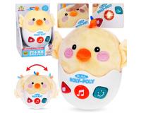 Kiscsibe zenélő és altató játék 12 különböző hangfunkcióval