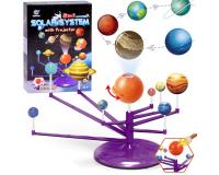 2 az 1-ben Oktatási készlet -  Naprendszer Projektor  és Kézműves készlet