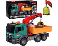 Szemétszállító autó hang- és fényfunkciókkal
