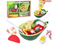 Salátakészítő készlet textilből