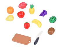 Szeletelhető  gyümölcsök vágódeszkával