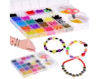 Színes gyöngy készlet 22 színnel