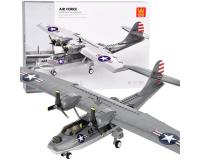 Harci repülőgép építőkészlet - PBY-5A Catalina  - 364 darabos