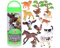 17 darabos figurakészlet -  A Farm állatai