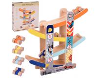 Fa csúszdás autópálya