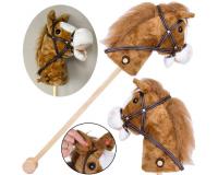 Interaktív vesszőparipa - világos barna