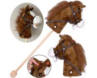 Interaktív vesszőparipa - sötétbarna