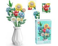 Építőkészlet - Vadvirágos csokor - 618 darabos