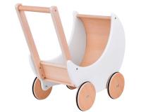 Fa játék babakocsi gyerekeknek