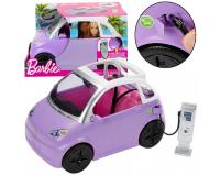 Barbie elektromos autó töltőállomással