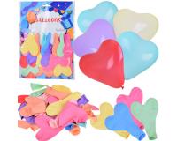 Kedves szív alakú léggömbök készlet - 24 darab