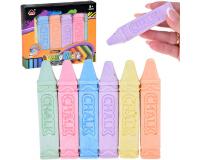 Aszfaltkréta készlet - 6 darabos