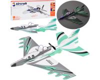 Összecsukható, könnyű habszivacs repülőgép LED lámpákkal, propellerrel, USB töltési lehetőséggel