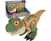 Mozgó Tyrannosaurus Rex – figura hang- és fényeffektekkel - zöld