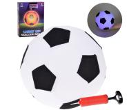 Világító focilabda - puha anyagból