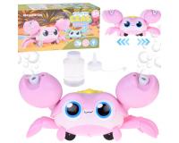 Imádnivaló buborékfújó sétáló rák