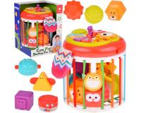 Interaktív oktató 2 az 1-ben játék – Színes bagoly formaválogatóval