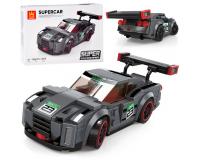 Sportautó SZÜRKE 166 darabos + matricák